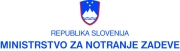 Republic of Slovenia, Ministry of the Interior