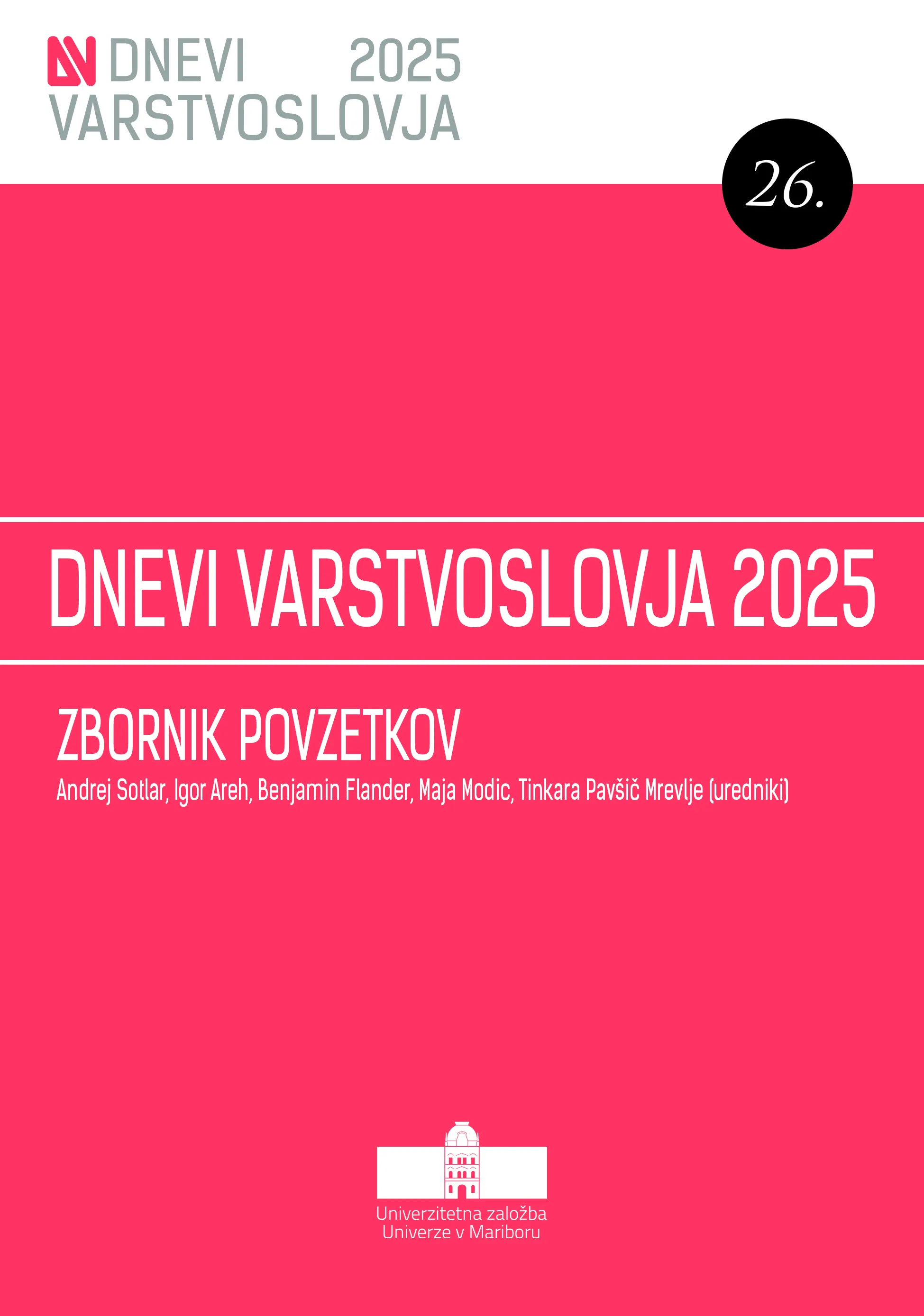 Zbornik povzetkov konference DV2025