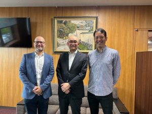 Prof. dr. Aleš Bučar Ručman na obisku na Japonskem